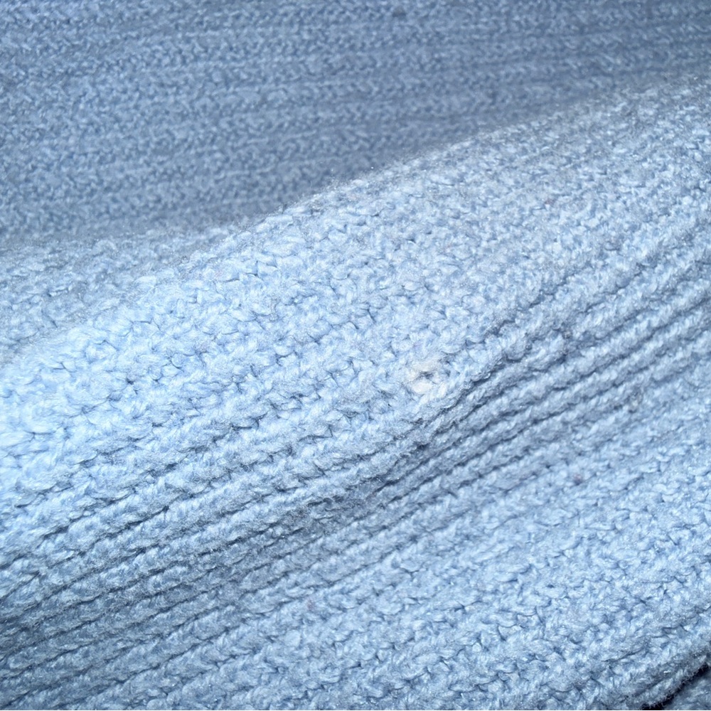 Aerie size small oversized Soft Blue Crew Neck Sweater - Picture 7 of 12
